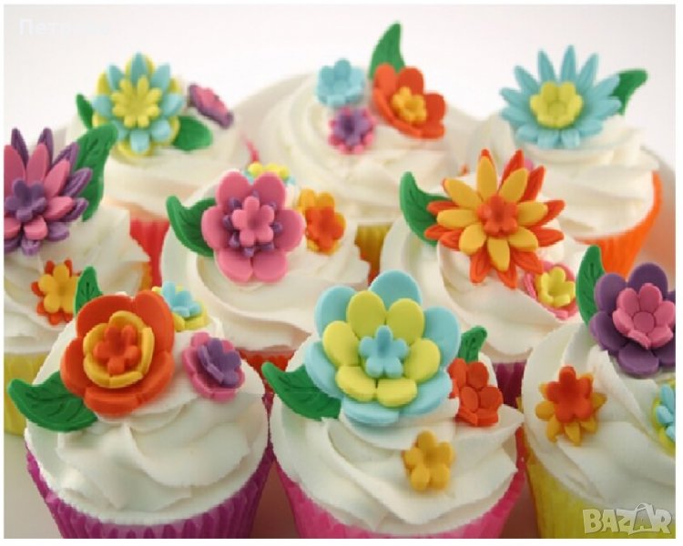 Цветя - комплект от 4 бр. резци с 4 различни размера, снимка 1