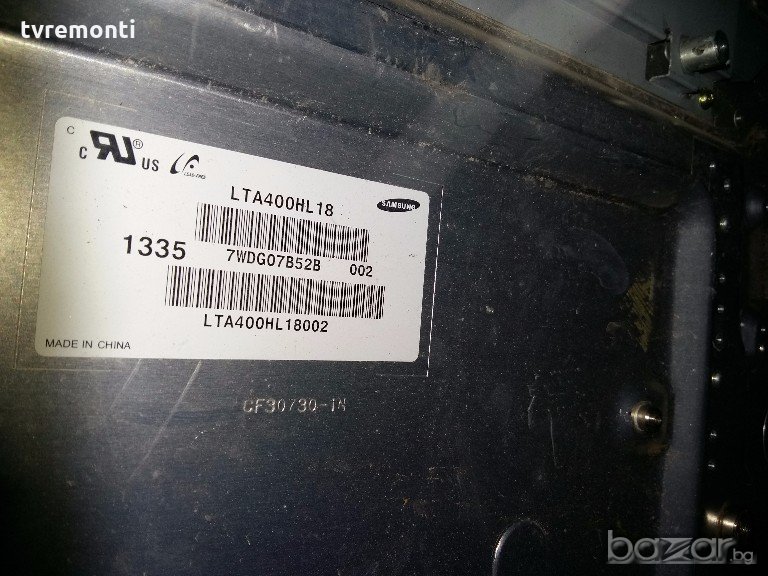 LED TV PANEL LTA400HL18 LED BACKLIGHT DIOD , снимка 1