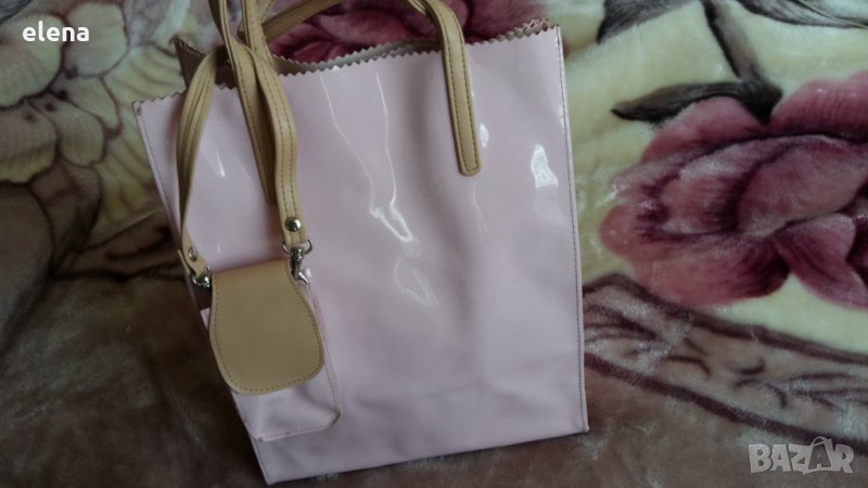 Дамска розова чанта , снимка 1
