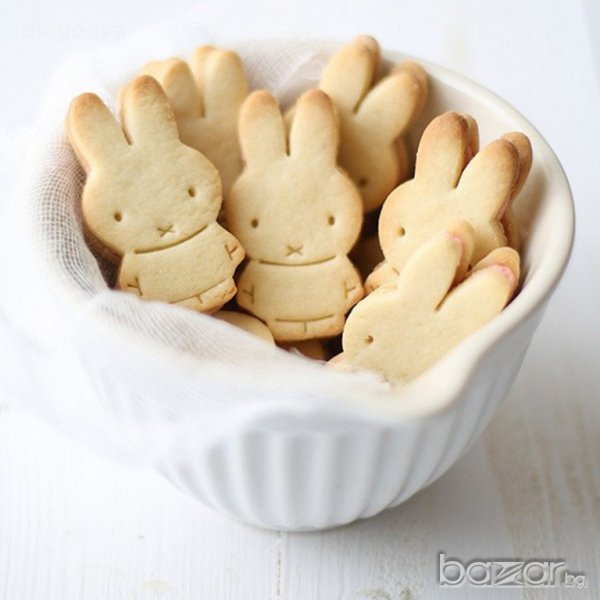 3D резци за Великден – 2 зайчета, снимка 1