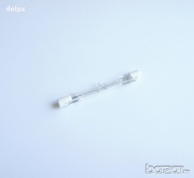 Лампа халогенна пура с цокъл R7s 220V 120W 78mm, снимка 1