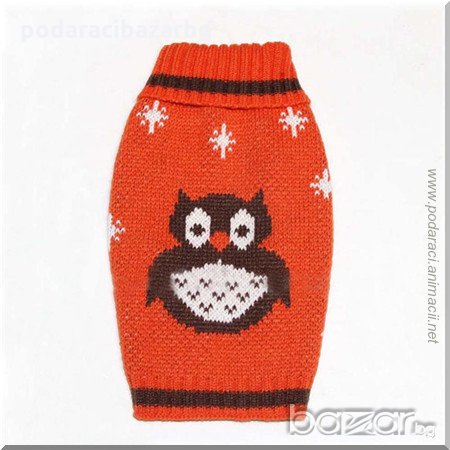 ЛУКСОЗЕН КУЧЕШКИ ПУЛОВЕР С БУХАЛ, снимка 1