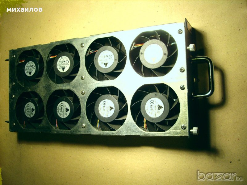 Вентилатори модул 8бр-на12v DC, снимка 1