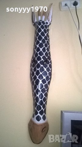 огромна дървена маска за стена-внос швеицария, снимка 3 - Колекции - 22076952