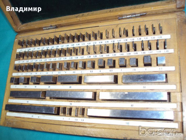 Плоскопаралелни,йохансонови,репортерни,краечни,краищни мерки, снимка 2 - Други машини и части - 16662481