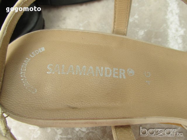  SALAMANDER original,N-38 - 39, 100% висококачествена естествена кожа, GOGOMOTO.BAZAR.BG, снимка 10 - Сандали - 15494904