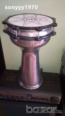 Нова алуминиева тарамбука-40х25см-внос сирия, снимка 10 - Ударни инструменти - 16986048