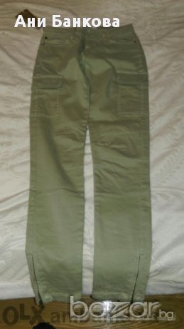 Дамски панталон резеда нов с етикет xs тип дънки, снимка 4 - Панталони - 11559684