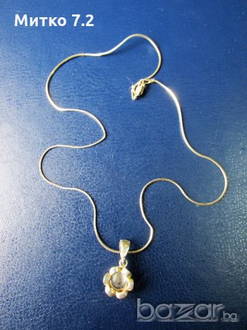 сребърен медальон - 16, снимка 6 - Колиета, медальони, синджири - 21121145