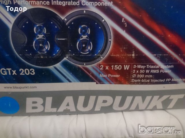 Трилентови говоротели/тонколони за кола Блаупункт. Нови, снимка 3 - Аксесоари и консумативи - 20460233