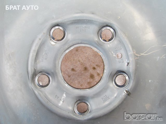 Джанти Железни 16' за Vw, снимка 5 - Гуми и джанти - 8581083