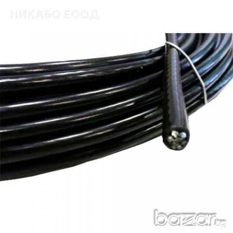 Въже за фитнес уреди - стоманено с черно найлоново покритие, снимка 3 - Фитнес уреди - 16441949