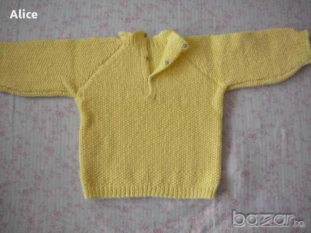 Нова плетена блуза - ръст до 98см, снимка 2 - Детски Блузи и туники - 12341239