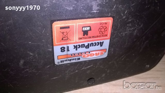 einhell-18v battery pack-15лв-внос швеицария, снимка 8 - Други инструменти - 18393703