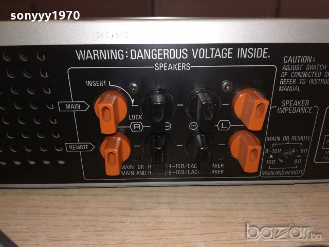 technics stereo amplifier-made in japan-внос швеицария, снимка 16 - Ресийвъри, усилватели, смесителни пултове - 20743815