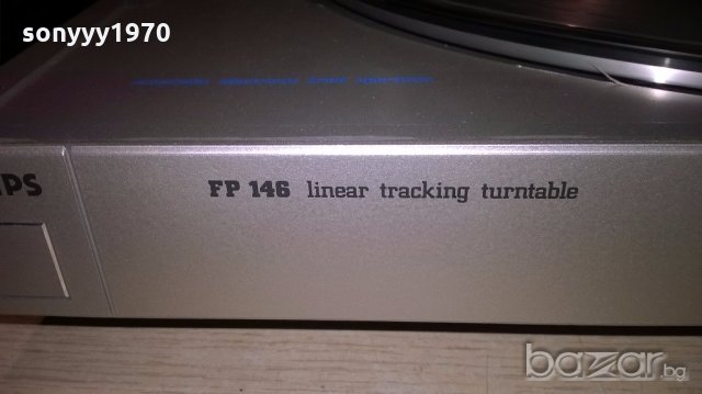 поръчан-philips fp146 linear tracking turntable-made in france, снимка 12 - Ресийвъри, усилватели, смесителни пултове - 19245169