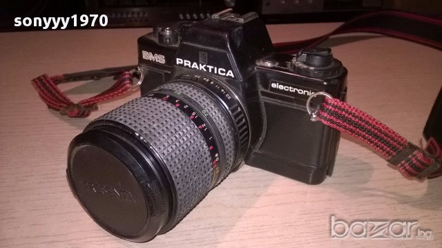praktica+presenta-фотоапарат+обектив-внос швеицария, снимка 15 - Фотоапарати - 17136490