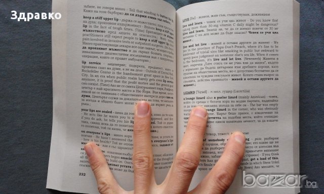 Английско-български речник на американските идиоми, снимка 5 - Чуждоезиково обучение, речници - 14478760