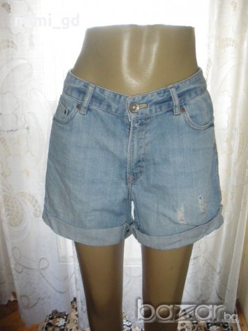 H&M-къси дънкови гащи, снимка 1 - Къси панталони и бермуди - 21137876