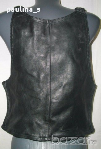 Motorbyke vest eлек kорсет от естествена кожа" Akito"leathers / рокерски елек от естествена кожа , снимка 9 - Други - 14721727