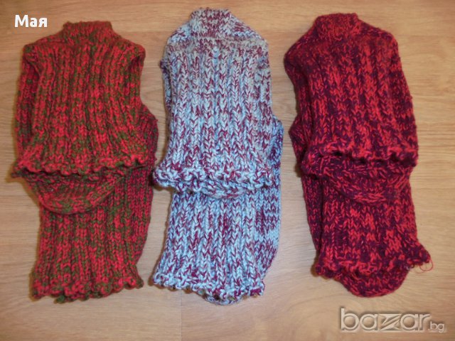Нови топли вълнени чорапи плетени от истинска домашна вълна, подходящи за туризъм , снимка 5 - Спортна екипировка - 13480251