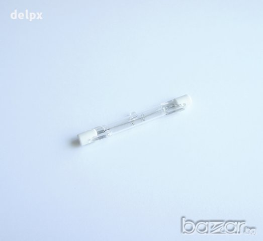 Лампа халогенна пура с цокъл R7s 220V 120W 78mm, снимка 1