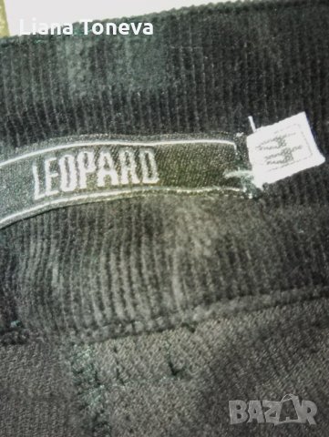 кадифен черен костюм на "Леопард", снимка 5 - Костюми - 25285579