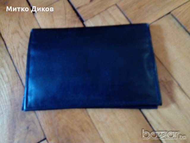 Портфейл естествена кожа соц време 145х100