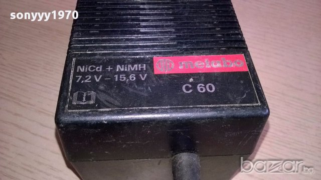 Metabo c60 charger-зарядно за батерии-внос швеицария, снимка 2 - Други инструменти - 14627468