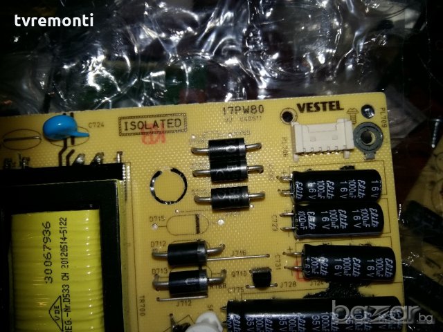 POWER BOARD 17PW80 V2, снимка 2 - Части и Платки - 20192909