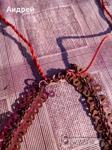 Старинна огърлица GOLDDOUBLE, снимка 5 - Антикварни и старинни предмети - 19602609