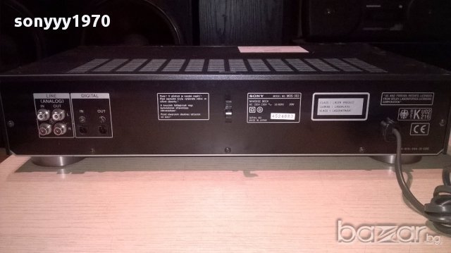 Sony mds-303 minidisc deck-made in japan-внос швеицария, снимка 10 - Ресийвъри, усилватели, смесителни пултове - 14757281