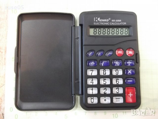 Калкулатор "KENKO - KK-328A" работещ, снимка 3 - Друга електроника - 24153317