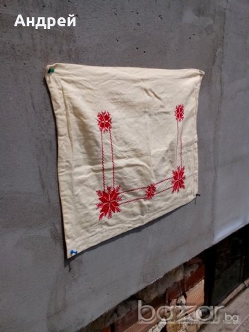 Бродирана калъфка за възглавница, снимка 2 - Спално бельо - 18905196