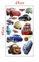 малки колички Cars McQueen колите маккуин макуин стикер постер за стена мебел, снимка 3