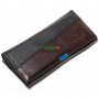 Елегантен дамски портфейл от щампована еко кожа с елегантна закопчалка, снимка 1