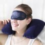 Възглавница за пътуване път възглавнички за кола самолет за врат надуваема