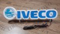 Светеща 3D табела Ивеко/IVECO с лого., снимка 4