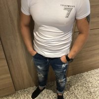 Мъжка тениска Armani код 140, снимка 1 - Тениски - 24628297