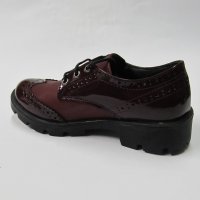 Детски обувки PONKI с платформа бордо, снимка 4 - Детски маратонки - 20675516