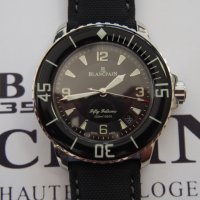 Мъжки часовник BLANCPAIN Fifty Fathoms клас 5А+ изключително рядък, снимка 1 - Мъжки - 25474574