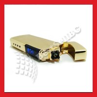 Ветроустойчива електронна запалка на ток плазмена волтова дъга зареждаща се USB zippo подарък пури, снимка 5 - Запалки - 24359865