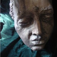 Скулптура женско лице-от социализма!, снимка 5 - Антикварни и старинни предмети - 17953372