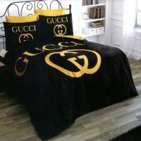 Луксозен Спален Комплект Gucci код 59, снимка 1 - Спално бельо - 23999735