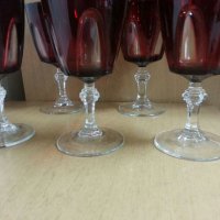 Сервиз кристални чаши за вино , снимка 2 - Сервизи - 22100135