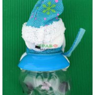 Декоративна касичка с фигурка, светеща в различни цветове - Дядо Коледа. , снимка 2 - Коледни подаръци - 16203096