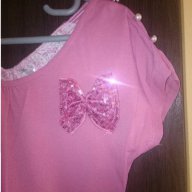 блуза с бродерия пеперуда М размер, снимка 3 - Тениски - 16389492