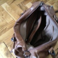 Кожена женска чанта Тенденц-еко кожа, снимка 3 - Чанти - 22133559