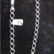 Дамски сребърен ланец, снимка 6 - Колиета, медальони, синджири - 8751601