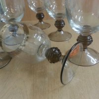  руски кристални чаши с златен кант , снимка 10 - Антикварни и старинни предмети - 25718493